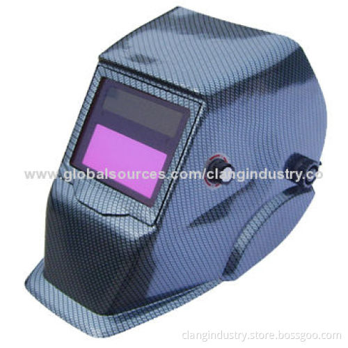 Welding Eye Protection, Auto Darkening, Solar Powered,Adjustable,CE Approved,Black Grid,Manufacturer